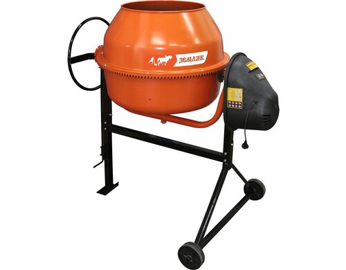 ЗЕМЛЯК бетоносмеситель для производства растворов 600Вт 160л