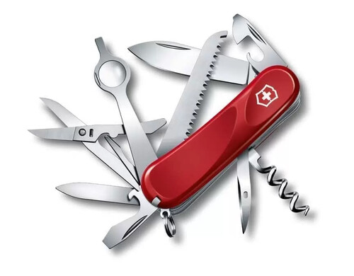 Нож перочинный VICTORINOX Evolution 23, 85 мм, 17 функций, красный