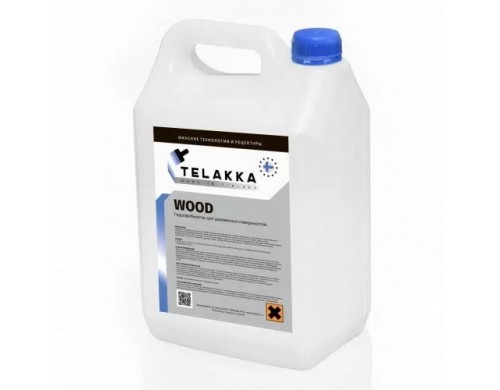 Пропитка для долговременной защиты деревянных конструкций Telakka GIDROFOB WOOD 10л