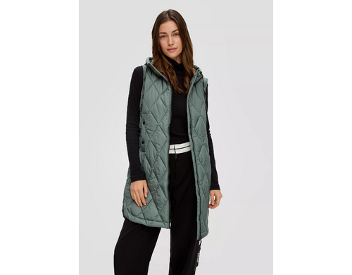 Жилет женский QS by s.Oliver 2140310/7816 хаки M