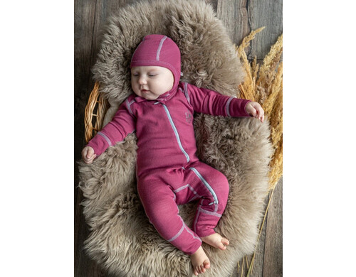 Термобелье детское комплект НаследникЪ Выжанова НВ8010, брусника, 92-98