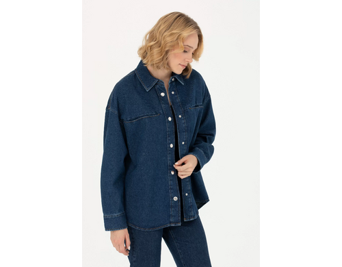 Джинсовая куртка женская U.S. POLO Assn. G082SZ0770MOVE-M синяя 38