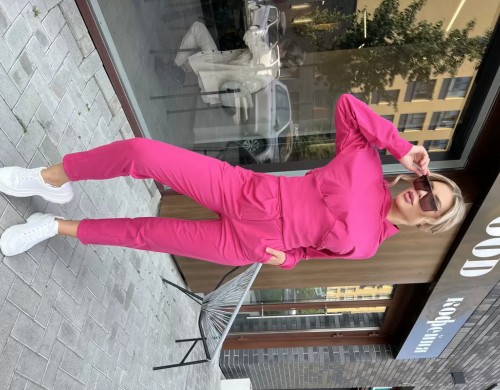 Костюм женский Vera Shasherina К576-5/48 розовый 48 RU