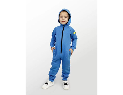 Комбинезон детский Пелигрин №3, голубой, 116