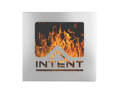 Стеклянная дверца для печи Intent mini