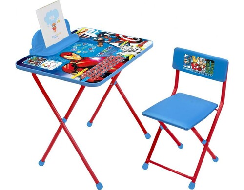 Комплект Disney 2 - Мстители (3-7 лет, стол 57см + стул мягк.) Д2А