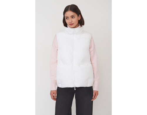 Утепленный жилет женский Baon B1623506 белый S