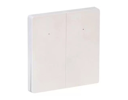 Умный выключатель IEK iTeq Smart IT-SM2NWBI-K01, двухклавишный, белый