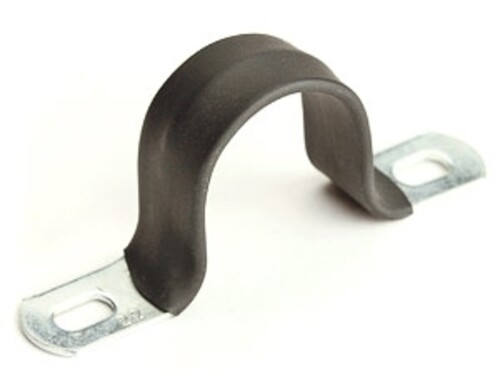 Металлическая скоба двухлапковая с полимерным покрытием СМД-П 38-40 мм {62986} 1 шт