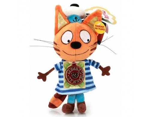 Игрушка Мульти-пульти Три кота. Коржик 14 см (звук) V92306/14S