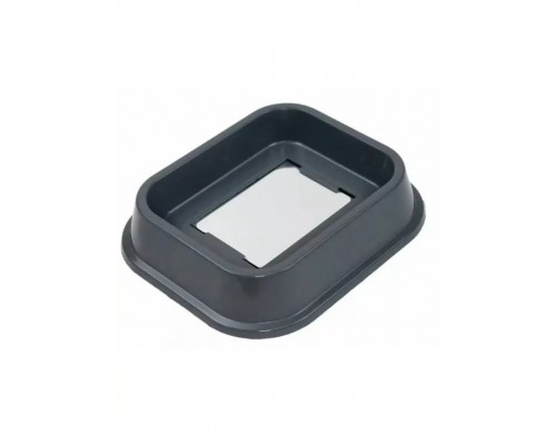 Ванночка для купания Дарэленд 5056 с зеркалом, 14,5х12х3см, серый