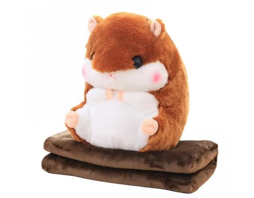 Мягкая игрушка Нинбо Хомяк 3 в 1