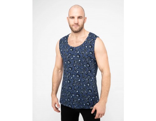 Майка мужская Великоросс 1161 синяя 58RU