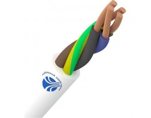 Провод ОРЕОЛ ПВС белый 4х0,75 мм ГОСТ 50 м 00-00002205