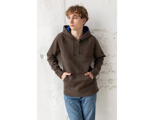 Худи мужское BLACKSI 4704,1 коричневое L