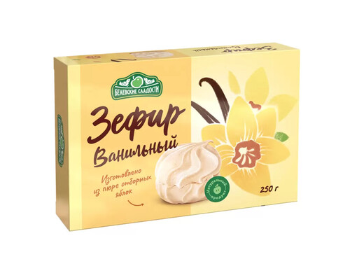 Белевский зефир Белевские Сладости Ванильный, 250 г х 3 шт