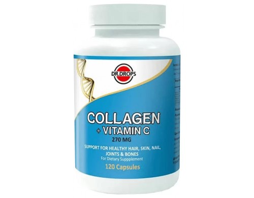 Коллаген + Витамин С Dr.Drops капсулы желатиновые 270 мг 120 шт.