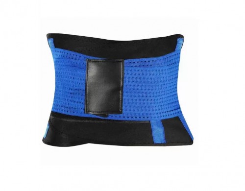 Утягивающий пояс-корсет Hot Shapers для похудения с эффектом сауны, синий, р-р S