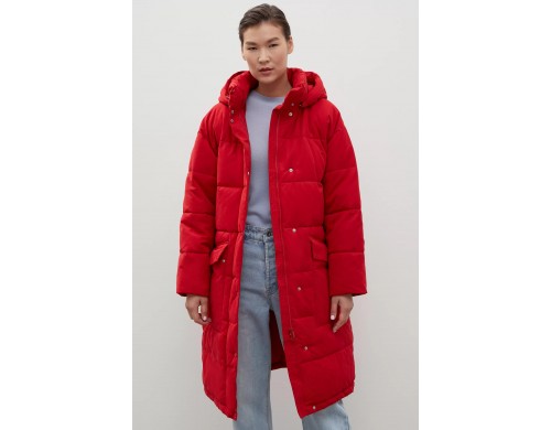 Пальто женское Finn Flare FWC11023 красное L