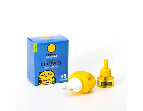 Фумигатор Комарофф 6910866-3p 1 флакон жидкости в комплекте