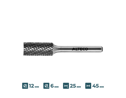 Борфреза по металлу ALTECO A 1225/6 MX, 75634