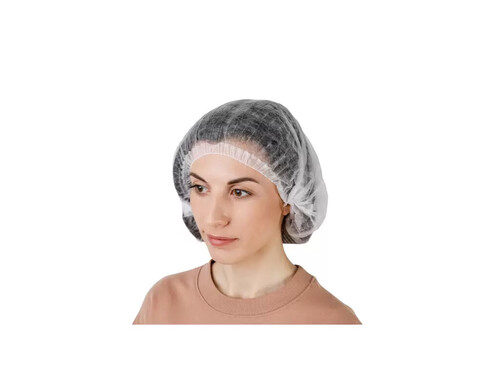 Шапочка Шарлотта белая,100шт/уп