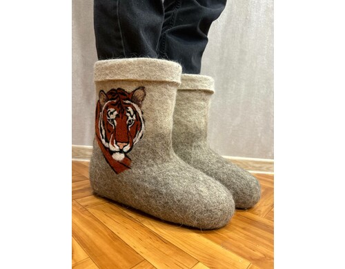 Валенки мужские Мир_Sabr 45655 белые 43 RU