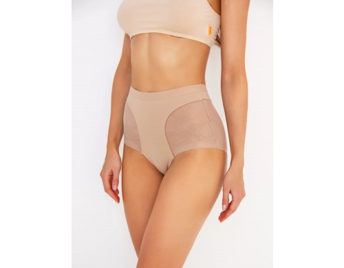 Корректирующие трусы женские ALLA BUONE 9031 бежевые 50 RU