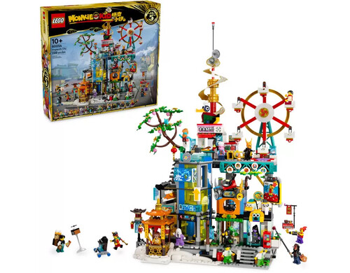 Конструктор Lego Monkie Kid 80054 5-летие Мегаполиса 2330 дет.