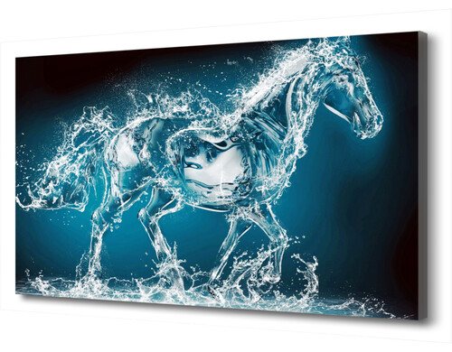 Картина на холсте Лошадь PRC-1384 (60x40см). Натуральный холст