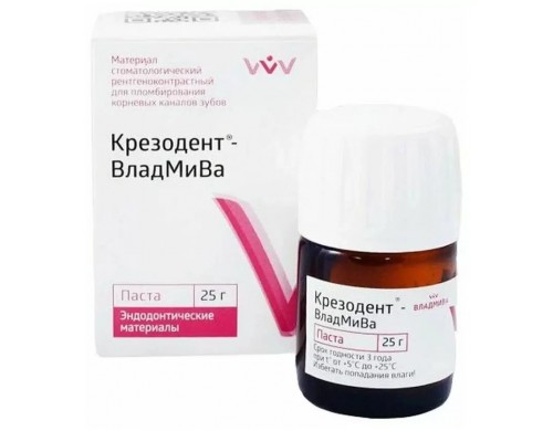 Антисептическая паста Крезодент «ВладМиВа» 25 г
