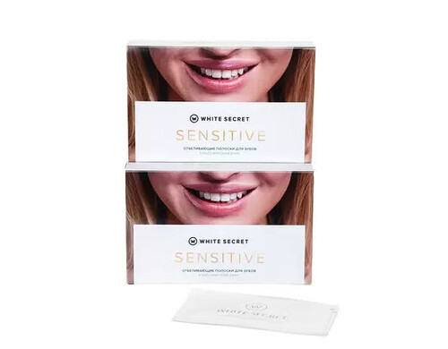 Отбеливающие полоски White Secret, Sensitive, 14 шт
