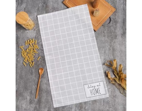 Полотенце Этель Stay at Home 40х73см, репс 210гр/м2, 100%хл