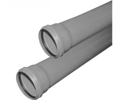 Труба VALFEX BASE ф 32, с раструбом, L=0.5 м, внутренняя канализация, толщина стенки 1.8 2