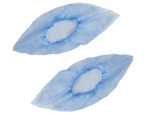 Бахилы комплект 100 шт 100 шт , СТАНДАРТ+, 40х14 см, 3 г, ПНД, LAIMA, 103424, 2шт