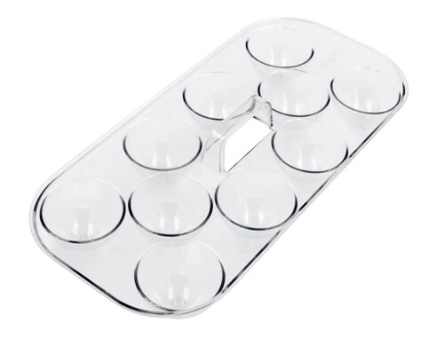 Емкость для яиц 1 отсек Delinia LM 13.8x5.7x29.72 см пластик цвет прозрачный