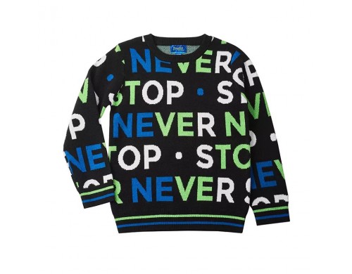 Джемпер детский Max&Jessi AW23C28603318 черный, 92 для мальчиков