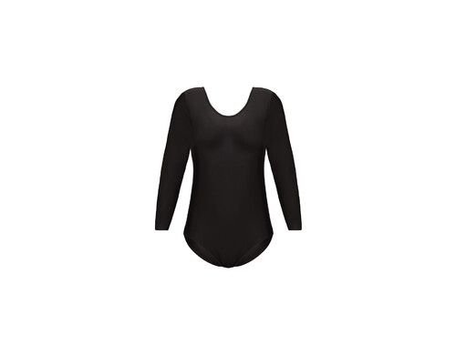 Купальник гимнастический для девочек Aliera Г 2.01 цв. черный р. 128