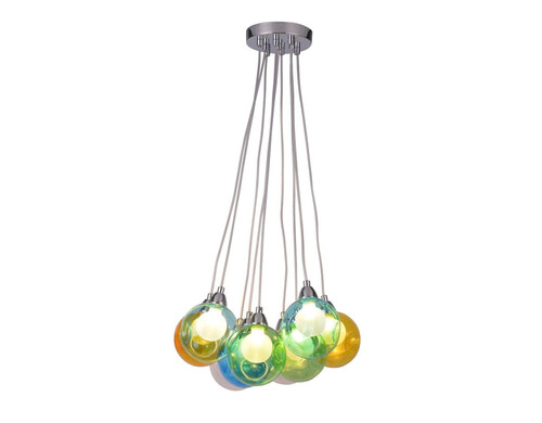 Подвесная светодиодная люстра Arte Lamp Pallone A3026SP-9CC