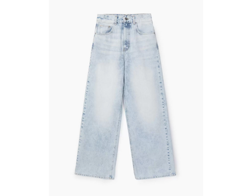 Джинсы для девочки Gloria Jeans GJN031762 светло-голубой /арктик/ 8-9л/134