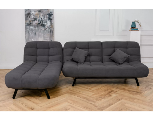 Диван и кушетка BRENDOSS 311 раскладной велюр графит