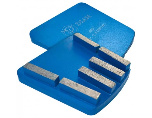 Франкфурт по бетону №0 (6 сегментов; 40х8х10 мм) Diam 110510