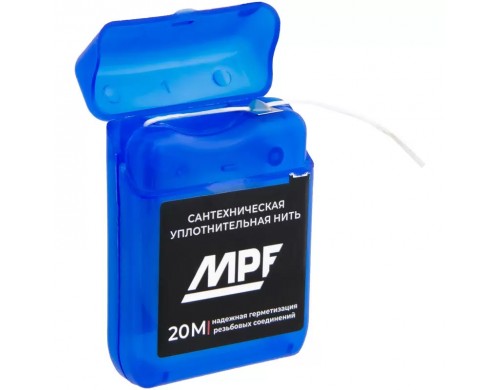 Нить сантехническая для резьбовых соединений MPF 20 метров