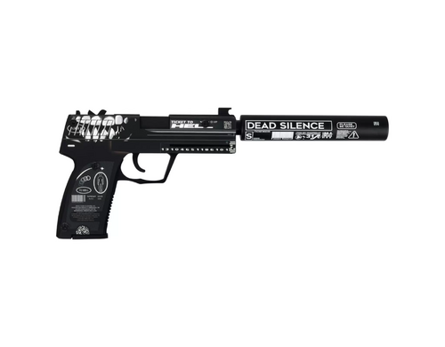 Пистолет игрушечный деревянный ТРИ СОВЫ USP-S серия легендарный Билет в темноту