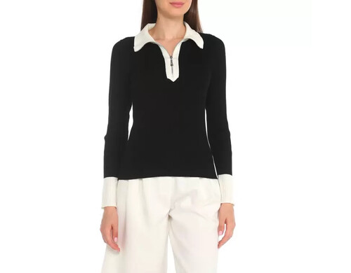 Лонгслив женский Maison David 6W052 черный L