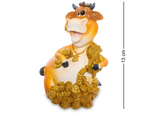 Копилка Денежный Бык 13 см AF-1005/4