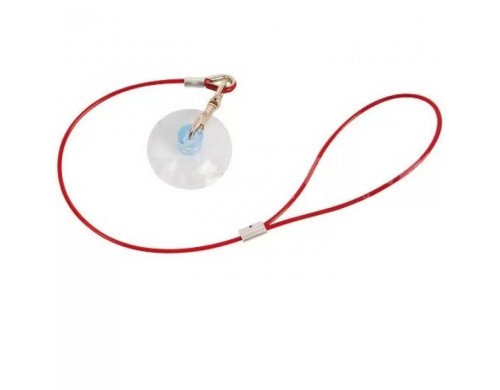 Шнур-петля для собак Groom-X Tub Restraint пластиковый гибкий на присоске в ванну