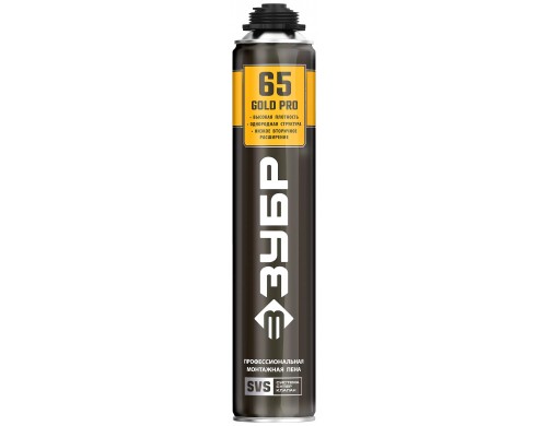 Пена Зубр "GOLD PRO 65" всесезонная, 850мл