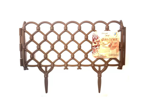 Декоративные ограждения Фаберже св. корич