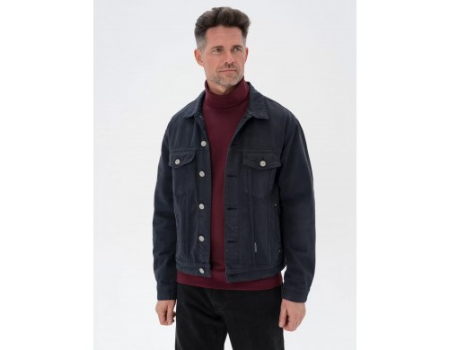 Джинсовая куртка мужская Великоросс JJ синяя 62/175-185 RU